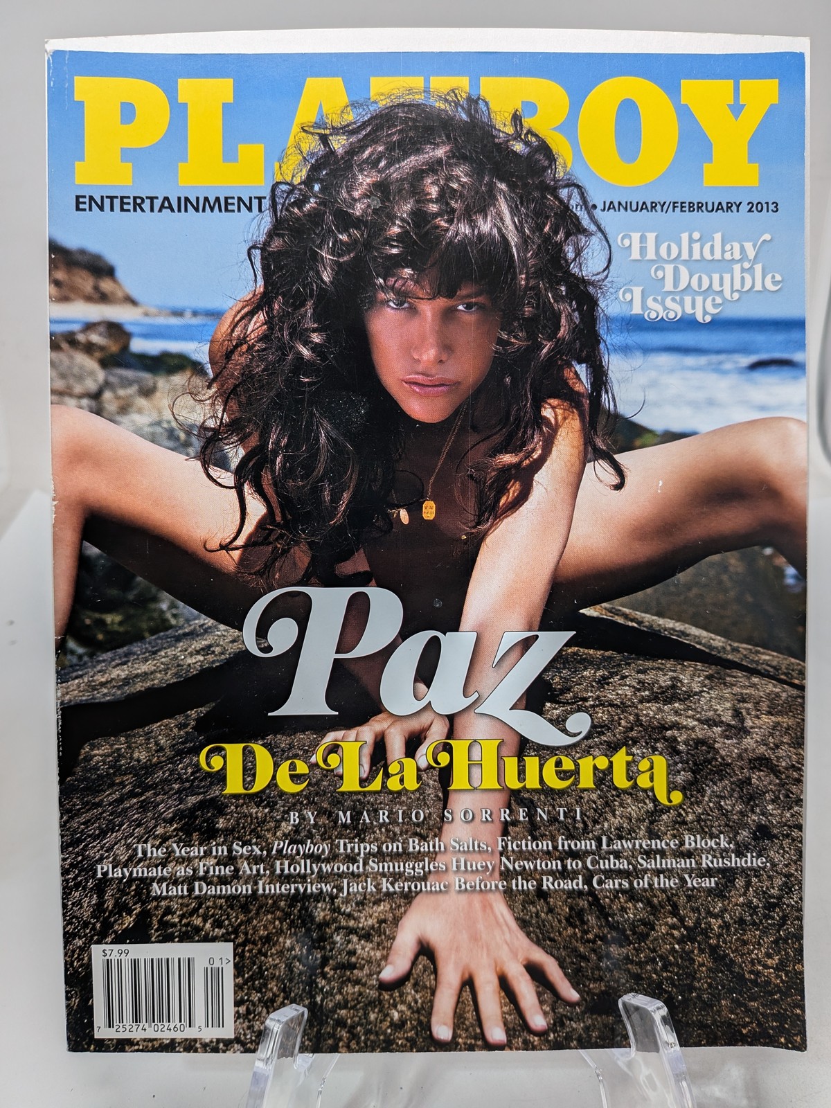 Playboy Magazine January/February 2013 🔥 Paz de La Huerta 🔥 PM Karina Marie B