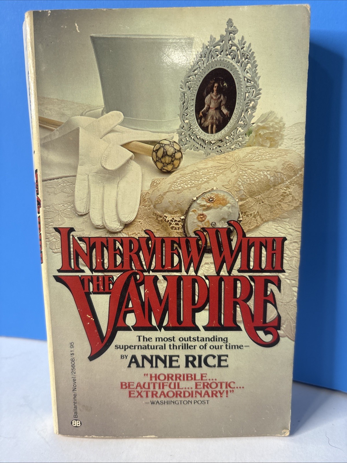 Interview With A Vampire by Anne Rice 1977 First Edition Ballantine Paperback