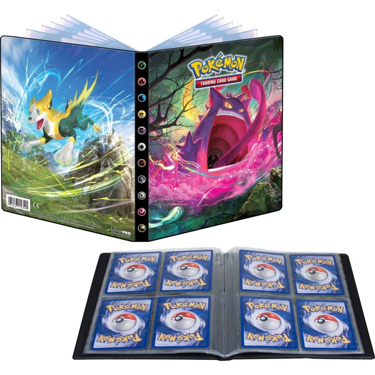 Ultra Pro – Ultra Pro: Pokemon Portfolio: Sword Shield 8 (4-Pocket)