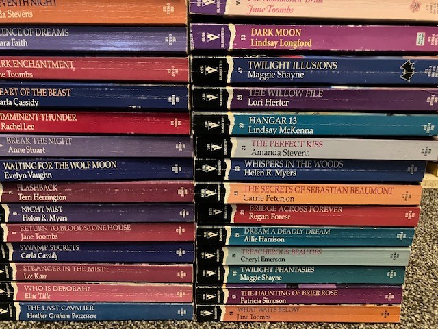 Build Your Own Silhouette Shadows Lot of Paranormal Romance Paperbacks – Choose