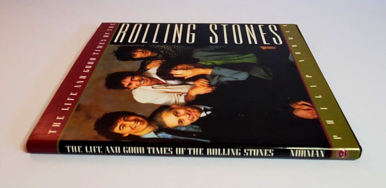 The Life and Good Times of the ROLLING STONES Coffee Table Book (126 pages)