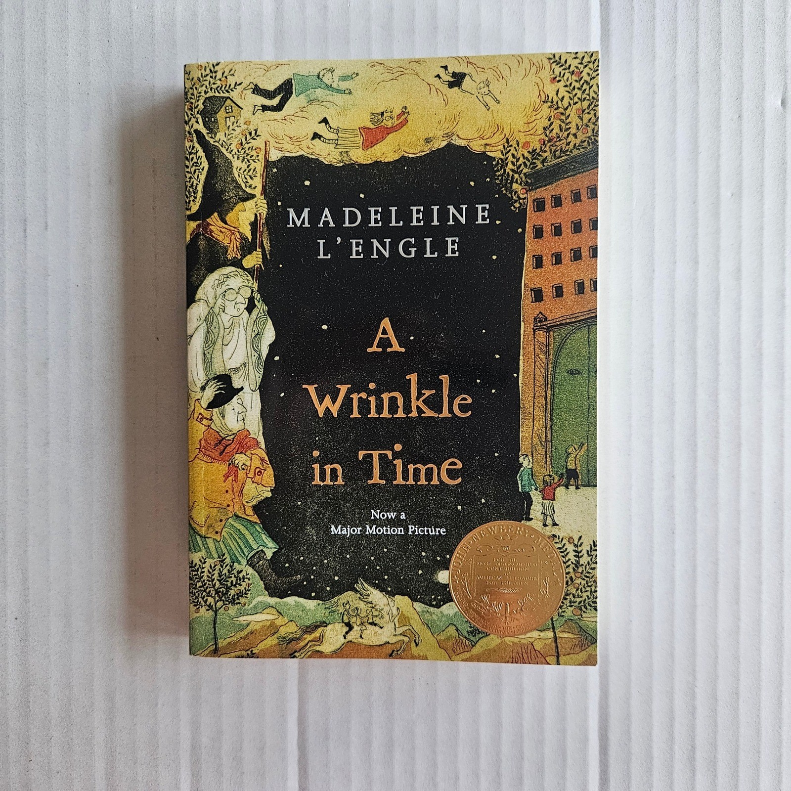 A Wrinkle in Time Madeleine L’Engle Paperback Newbery Medal 9780312367541
