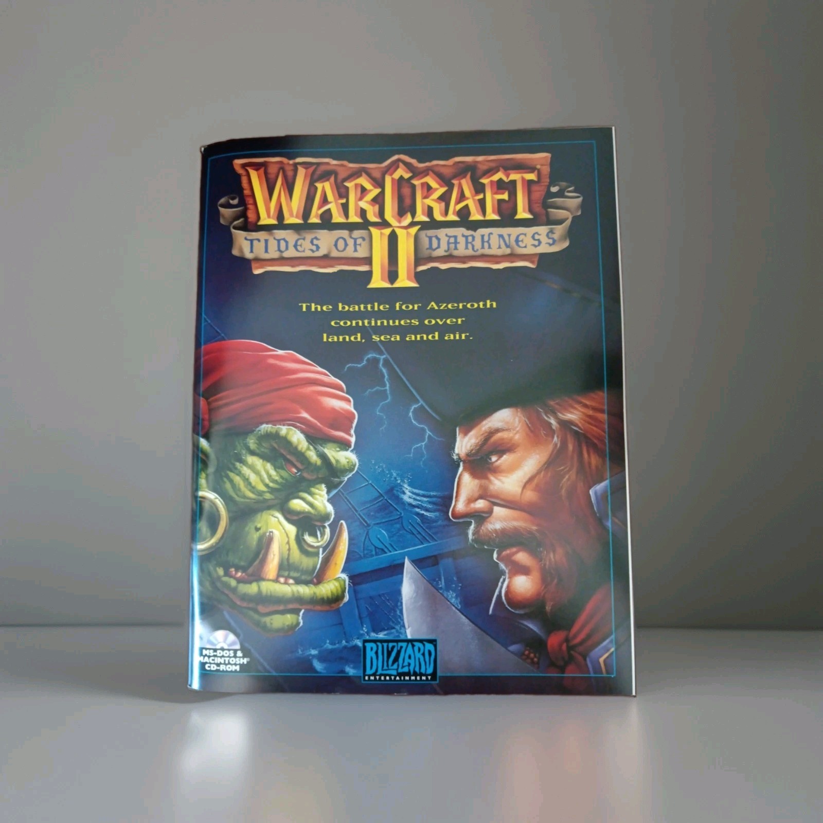 WarCraft II: Tides of Darkness PC Game Manual Only, WarCraft 2 Blizzard