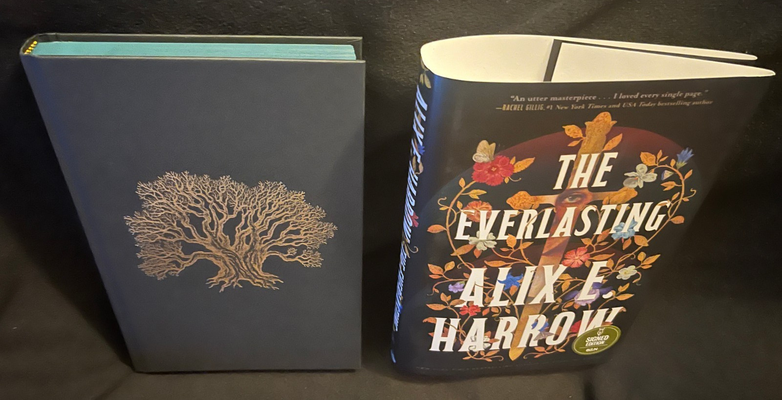 Alix E. Harrow signed The Everlasting 1st printing hardcover book