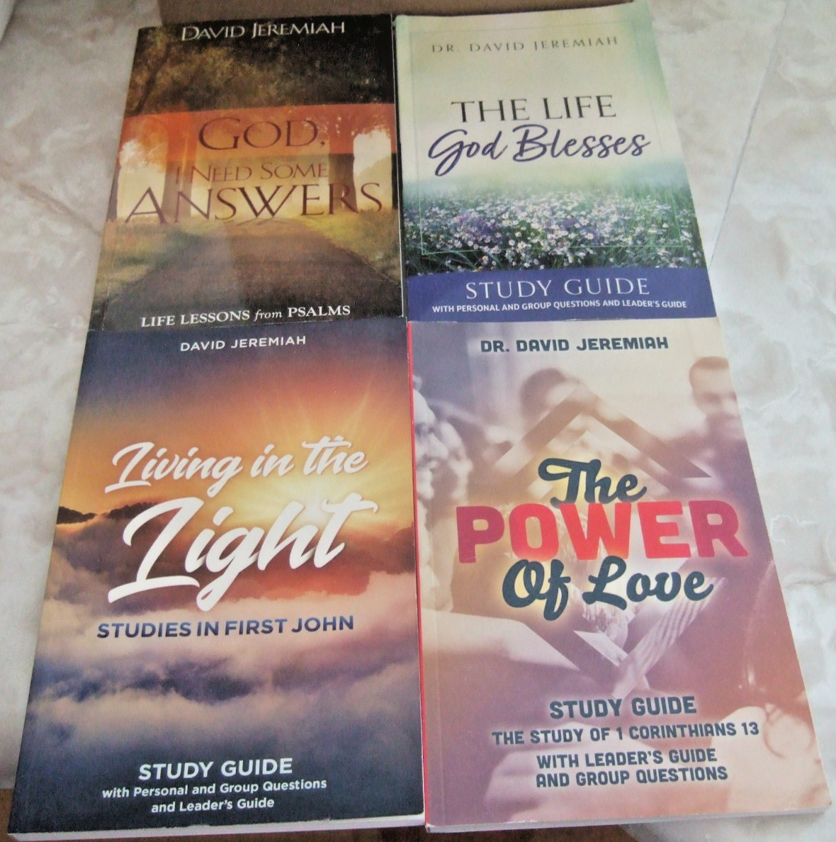 DR. DAVID JEREMIAH CHRISTIAN STUDY GUIDES LOT OF 19 NO DUPLICATES VGC #2