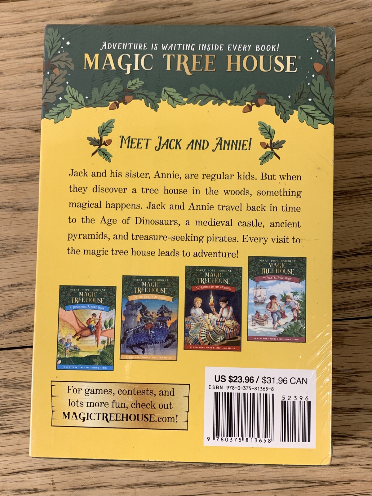 Magic Tree House (R) Merlin Mission Ser.: Magic Tree House Merlin Mission 1-4…