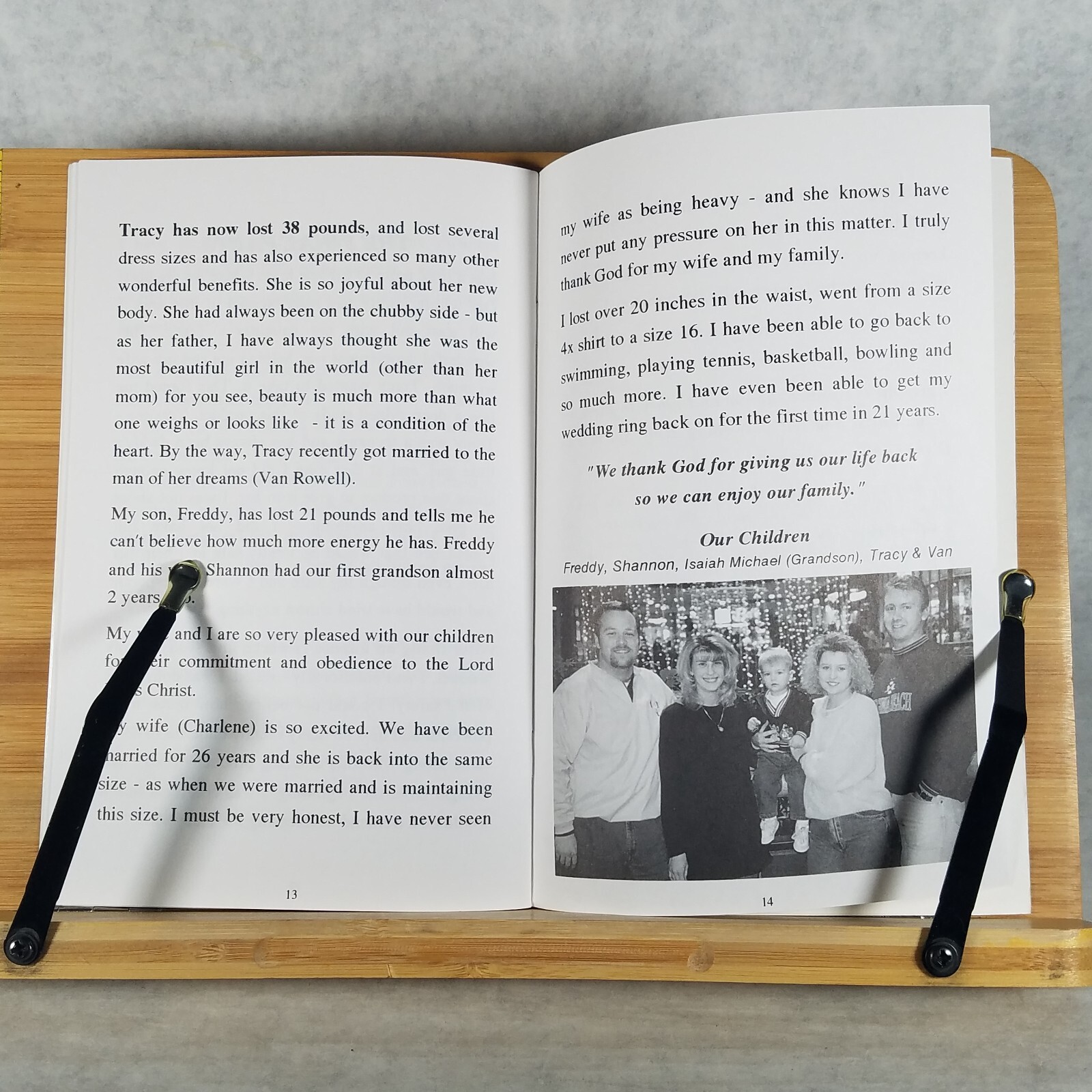 How We Lost 183 Pounds in 9 Months – 1998 Christian Softcover by Harold Wright