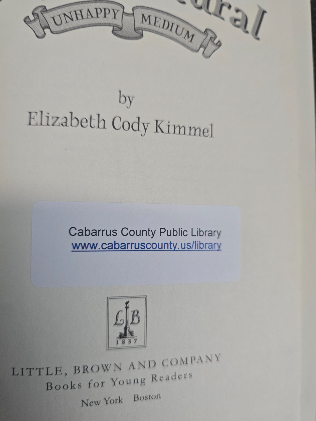 Suddenly Supernatural Book Lot of 2 Elizabeth Cody kimmel HC Ex Library