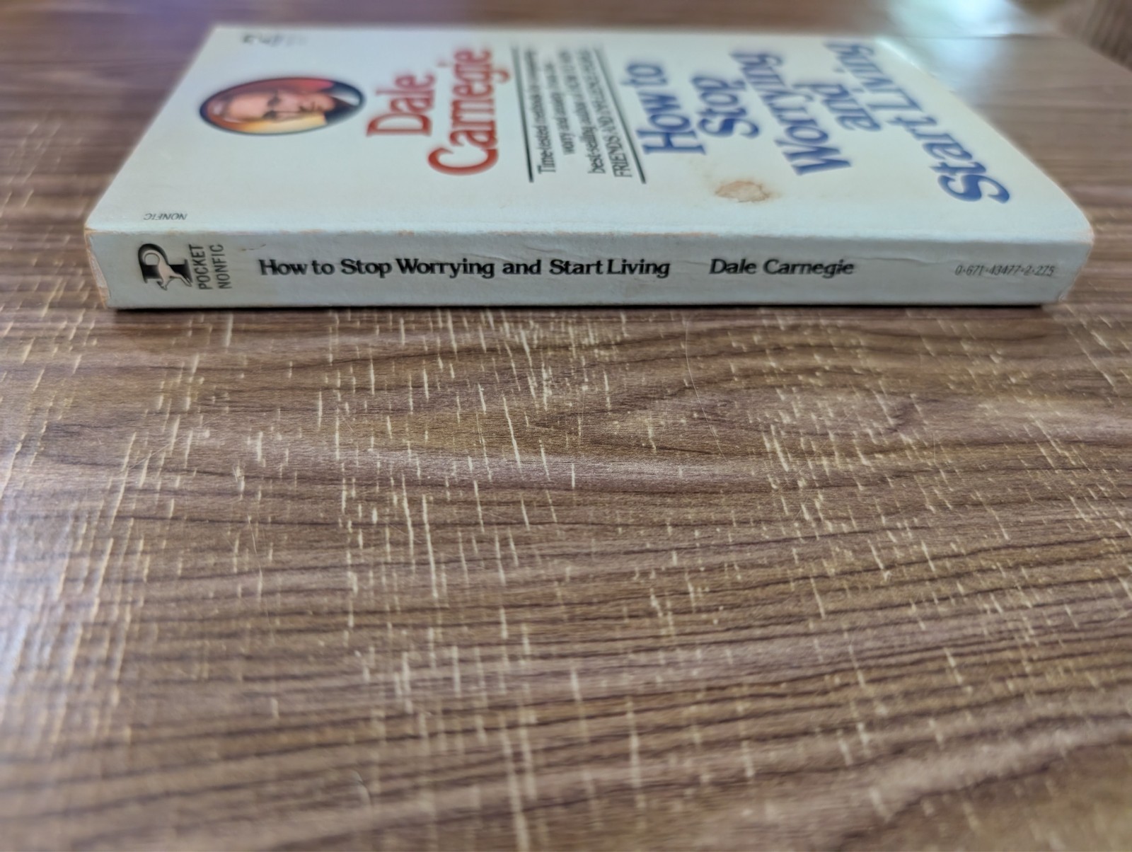 How to Stop Worrying and Start Living By Dale Carnegie 1953 Paperback