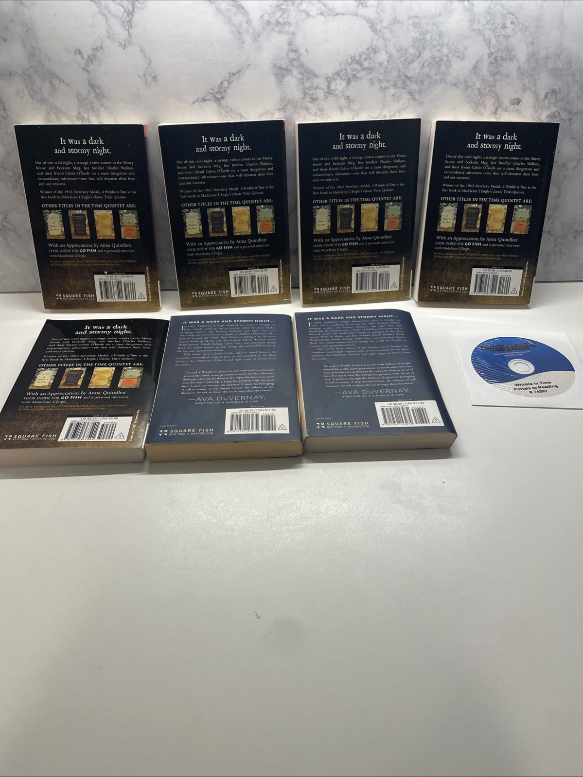 Guided Reading Lot of 7 WRINKLE IN TIME L’Engle Class Set PB Teacher Newbery
