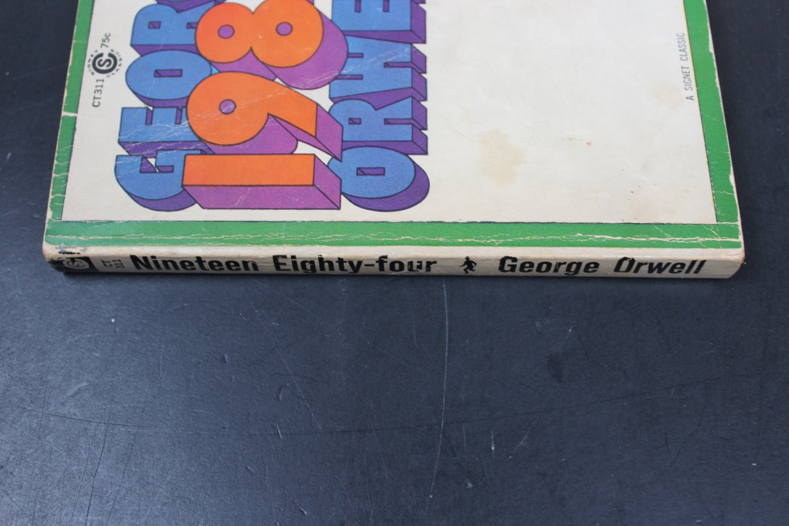 1984 George Orwell 1961 Signet Classic Paperback Dystopian Novel New American PB
