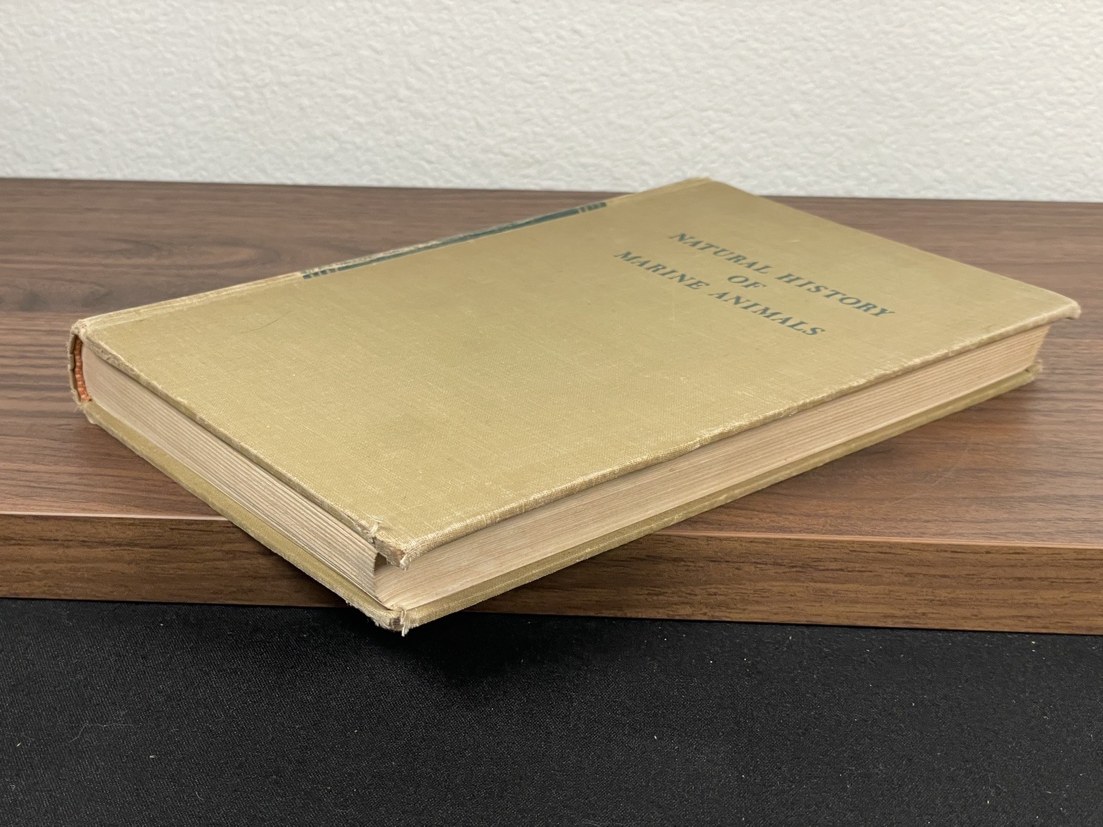 Natural History of Marine Animals by G.E. MacGinitie Hardcover Ocean