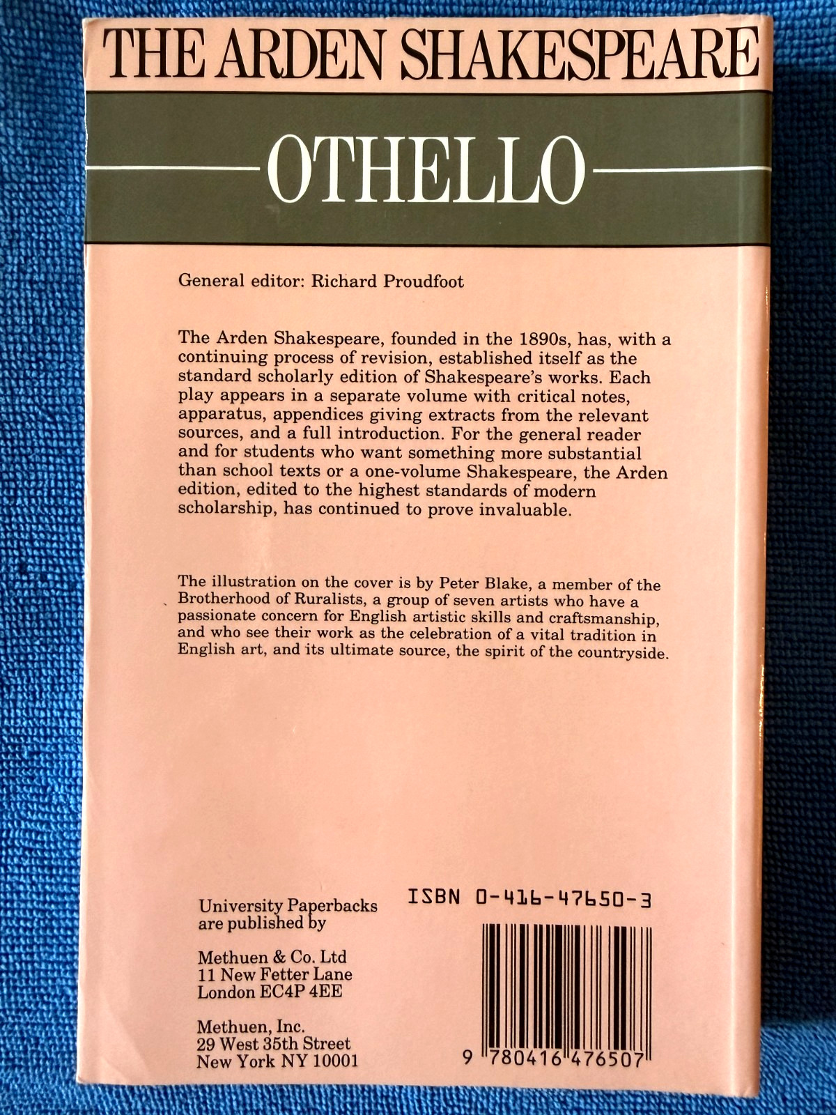 lot x 5 The Arden Shakespeare PB Play Books Romeo And Juliet, Othello, King Lear