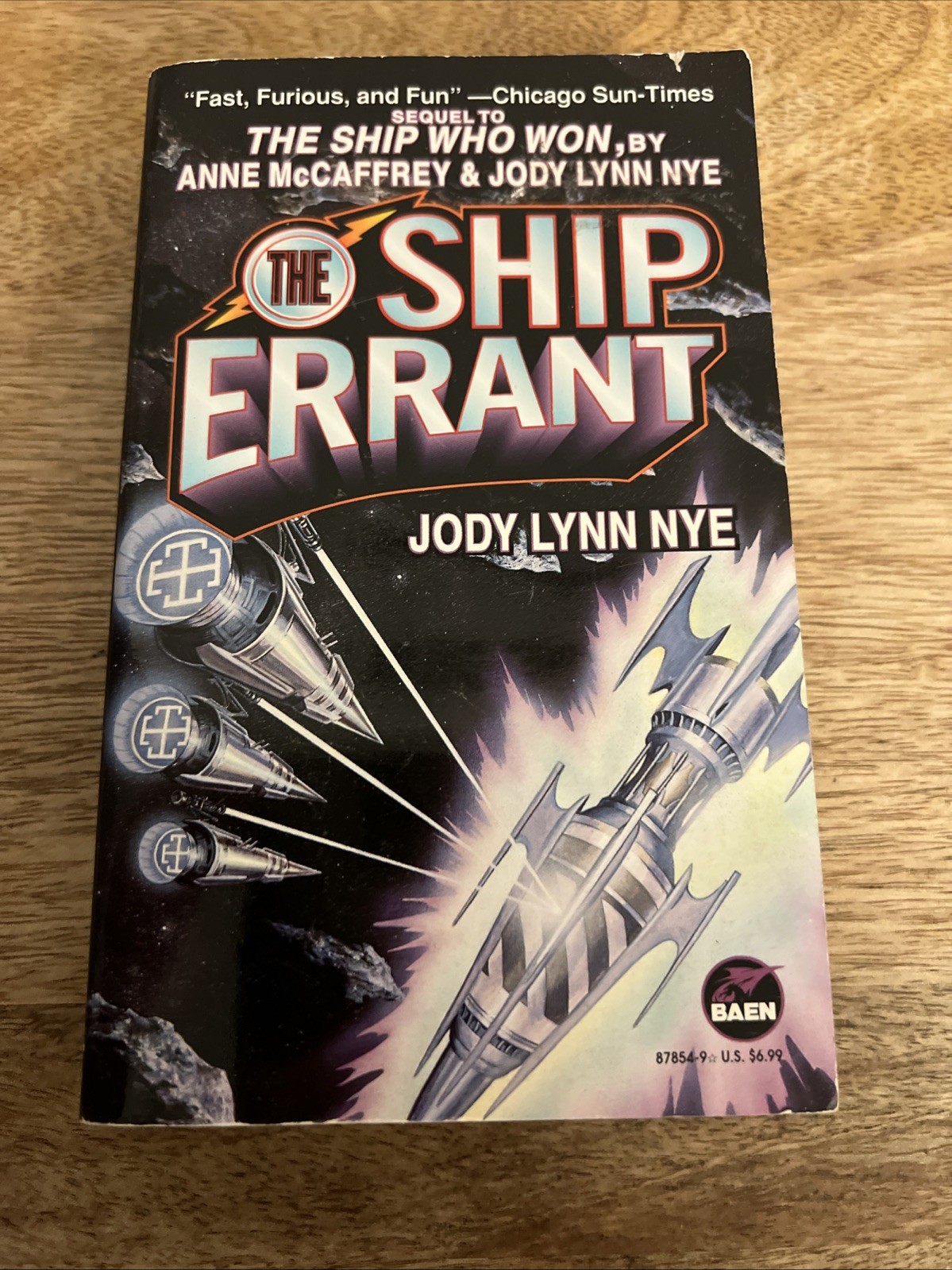 The Ship Errant By Jody Lynn Nye 1997 Baen Books Paperback