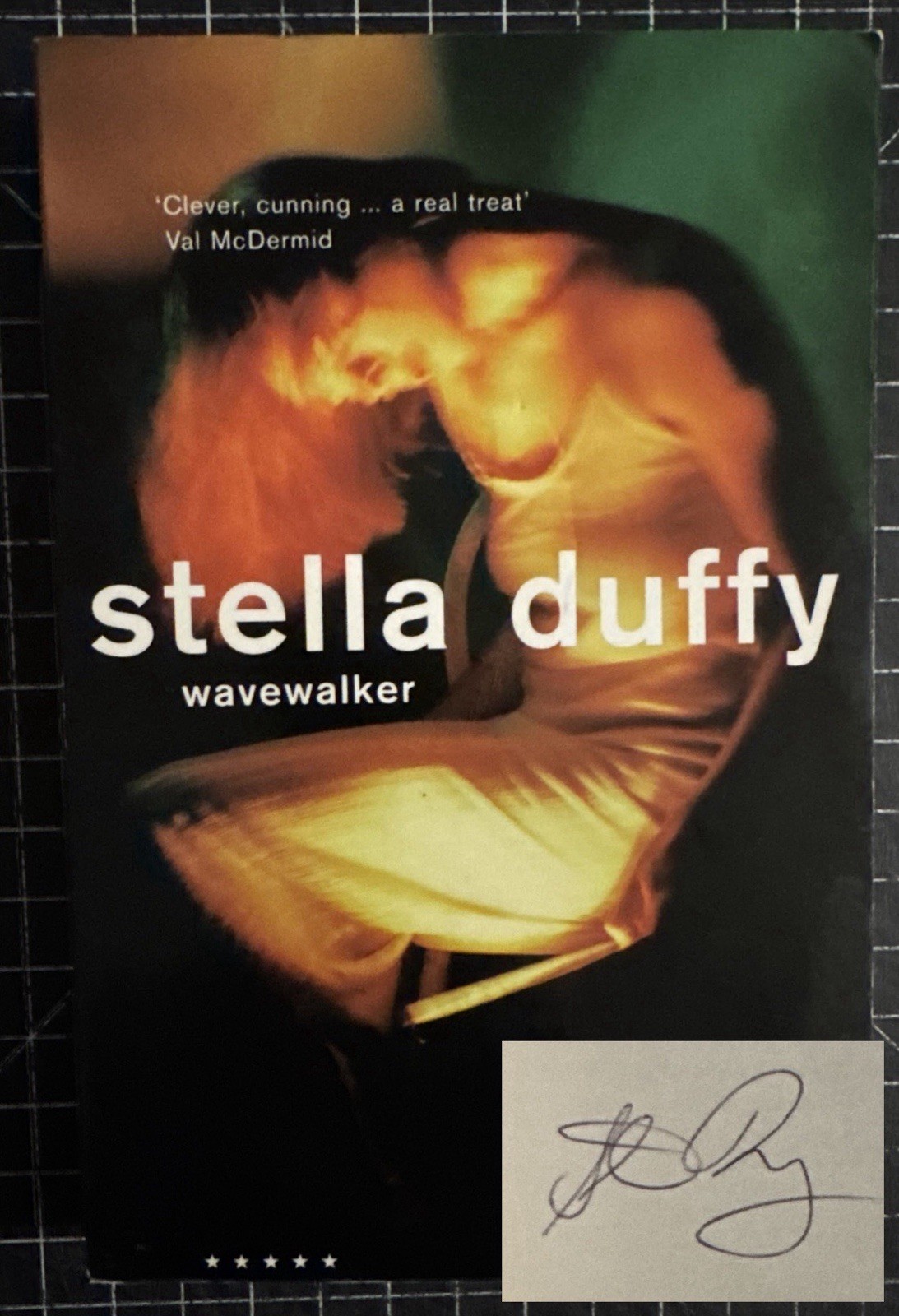 Wavewalker by Stella Duffy (SIGNED, UK Trade Paperback, 1st, 2001)