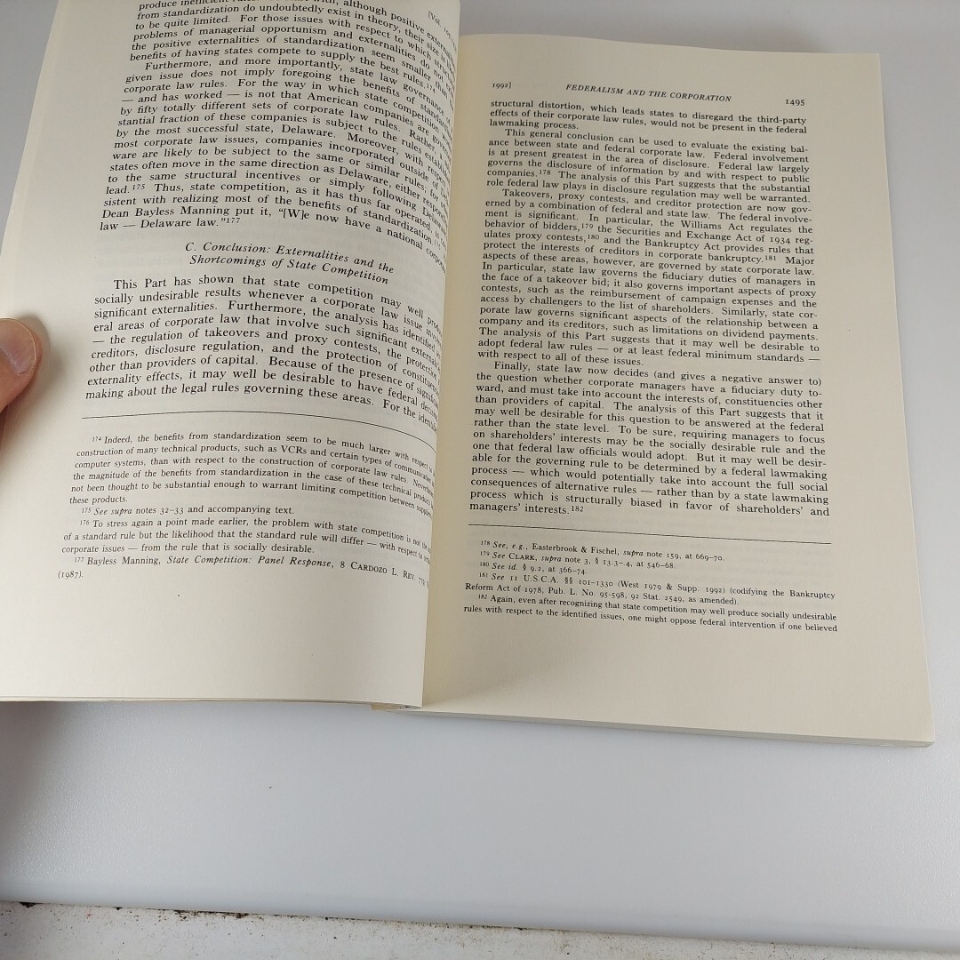 Harvard Law Review May 1992 Volume 105 Number 7 Paperback