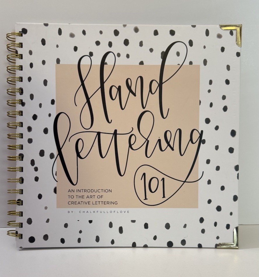Hand Lettering 101 Step By Step Calligraphy Beginners Workbook 126 Pages New