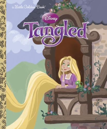 Tangled; Disney Tangled; Little Golden Book – hardcover, 0736426841, Ben Smiley