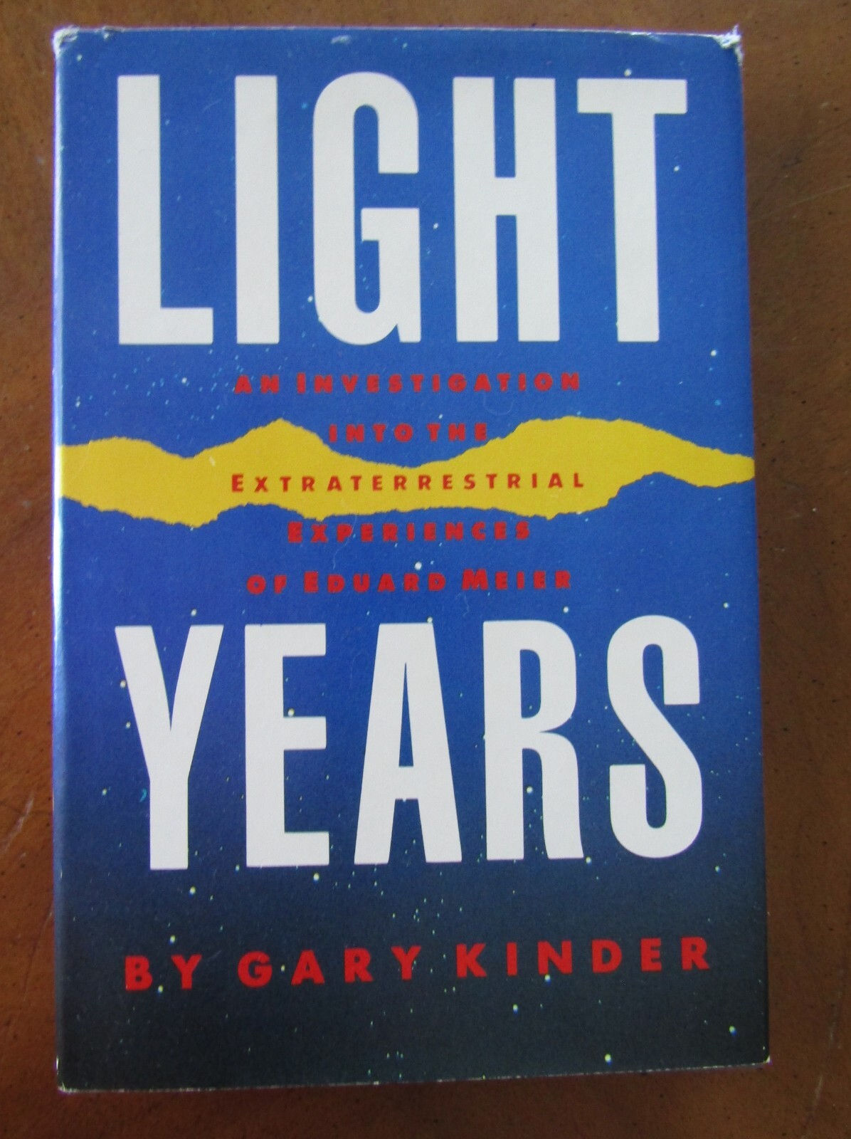 LIGHT YEARS by Gary Kinder (1987, Hardcover) UFO’S Eduard Meier
