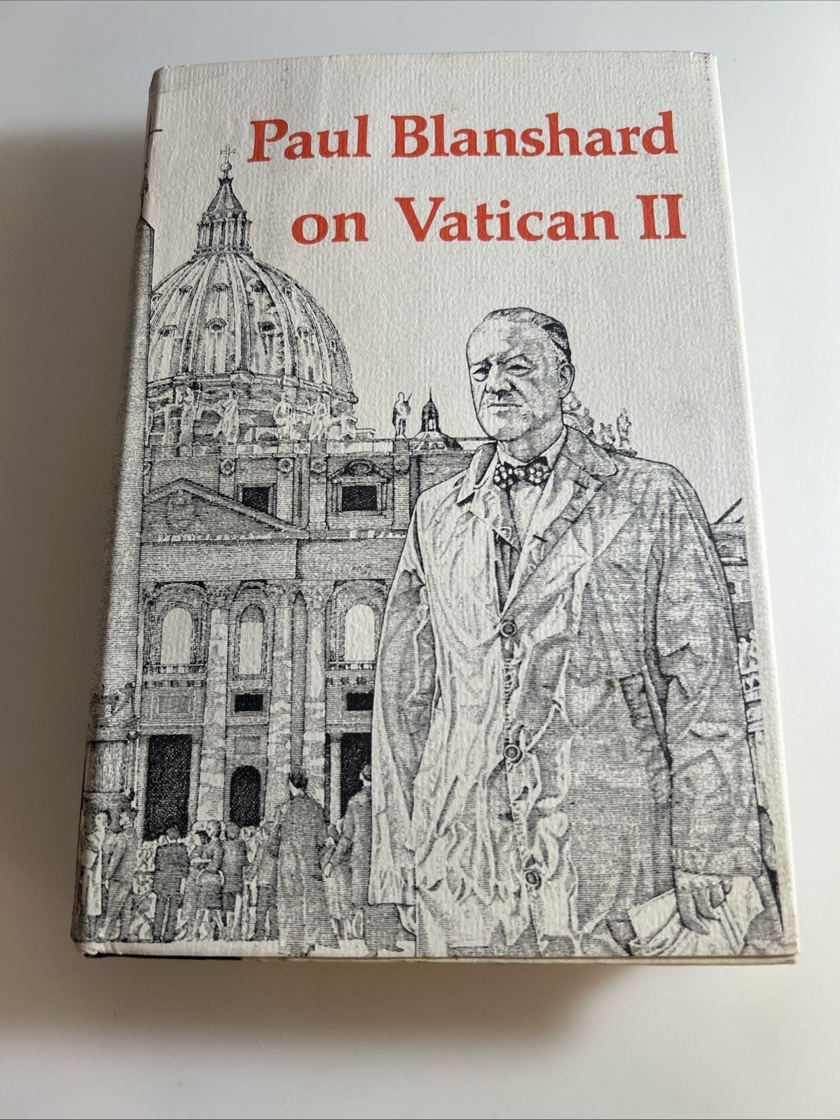 Paul Blanshard on Vatican II 1966 Book 📕 Beacon Press xlib 2928