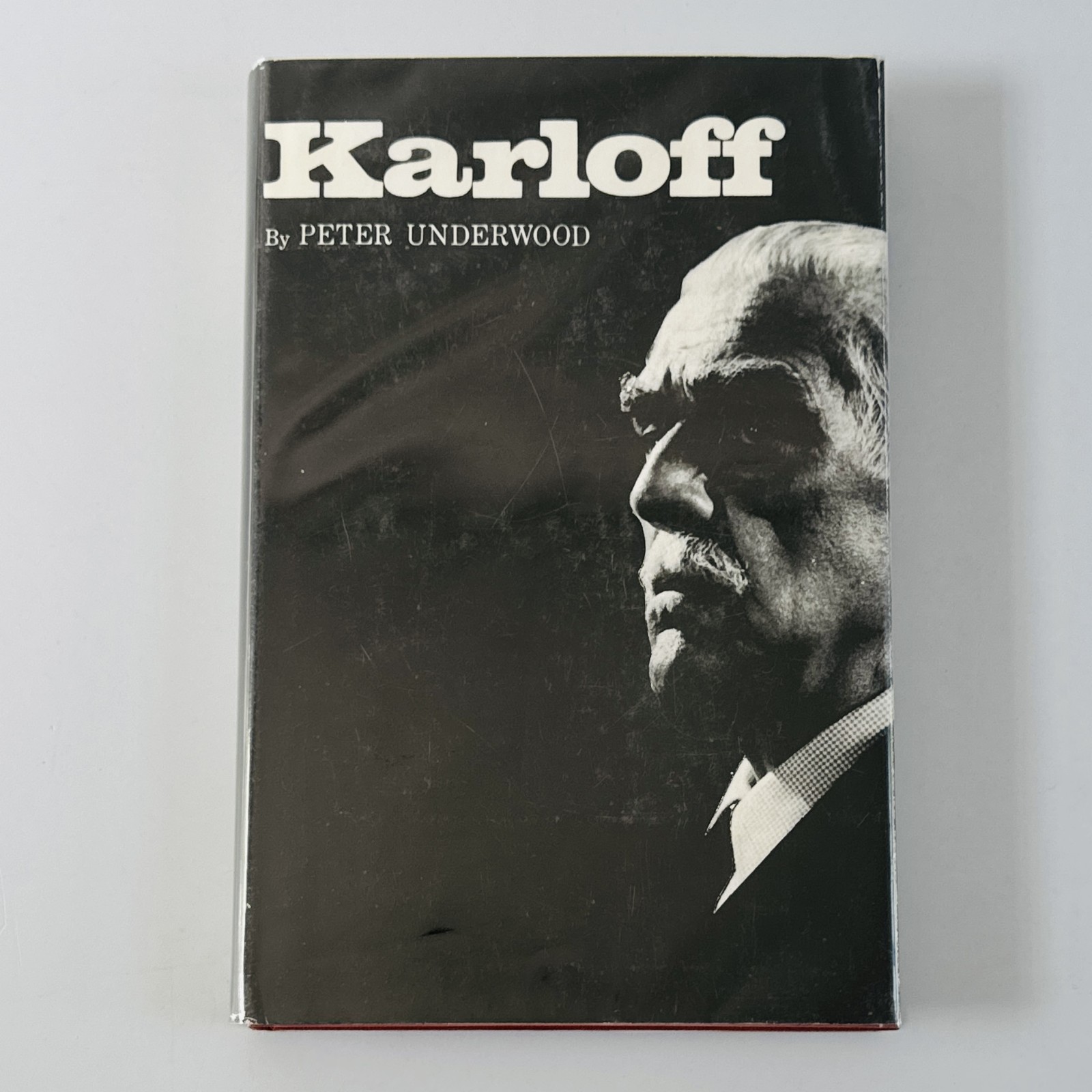 Karloff – Peter Underwood 1972 First Edition Drake Publishers Film Studies