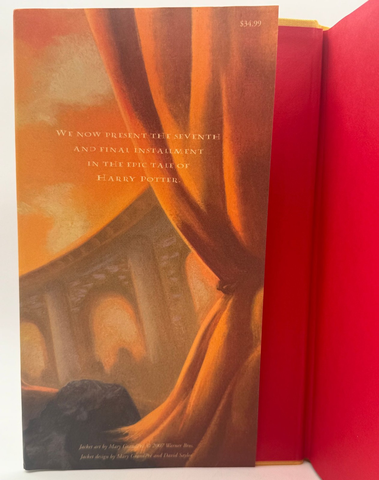 J K Rowling Harry Potter and the Deathly Hallows Hardcover 1st Edition 2007