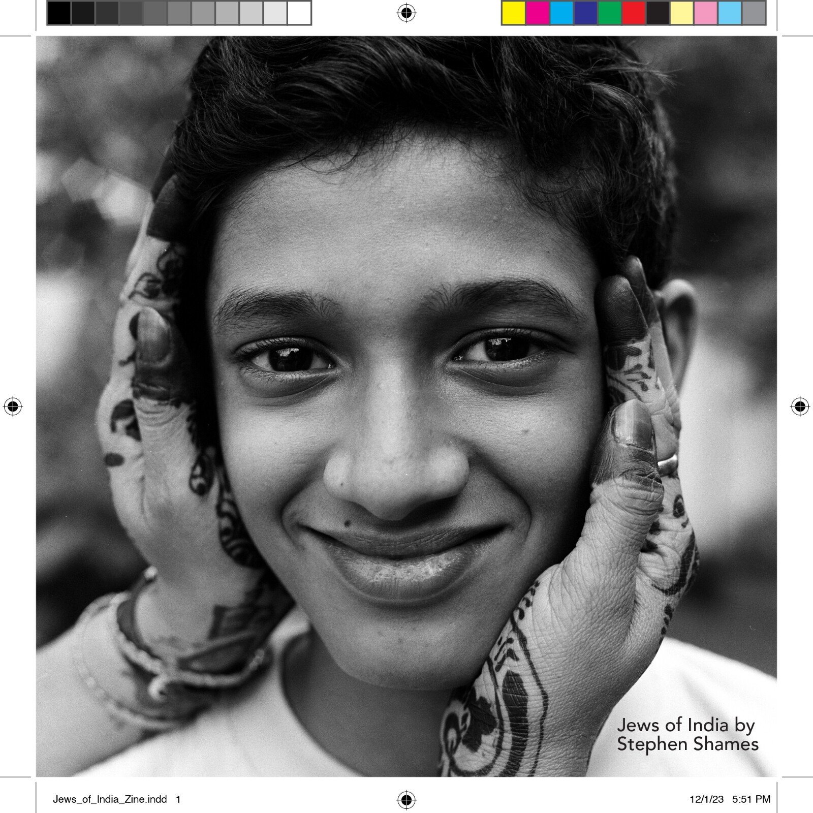 Stephen Shames -JEWS OF INIDA Zine – 28 pages – 6 x 6 inches