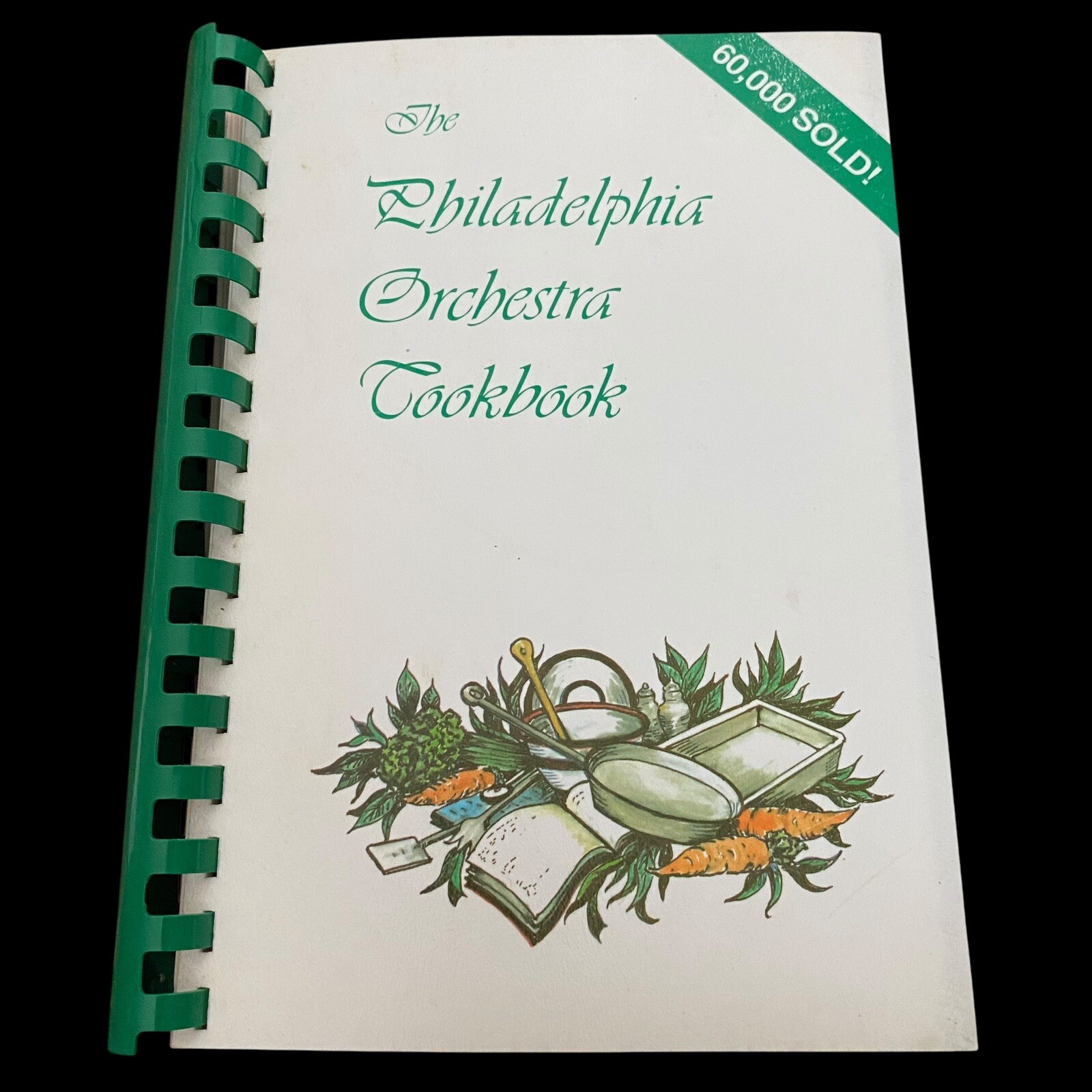The Philadelphia Orchestra Community Cookbook 1980 Spiral Bountd 398 Pages