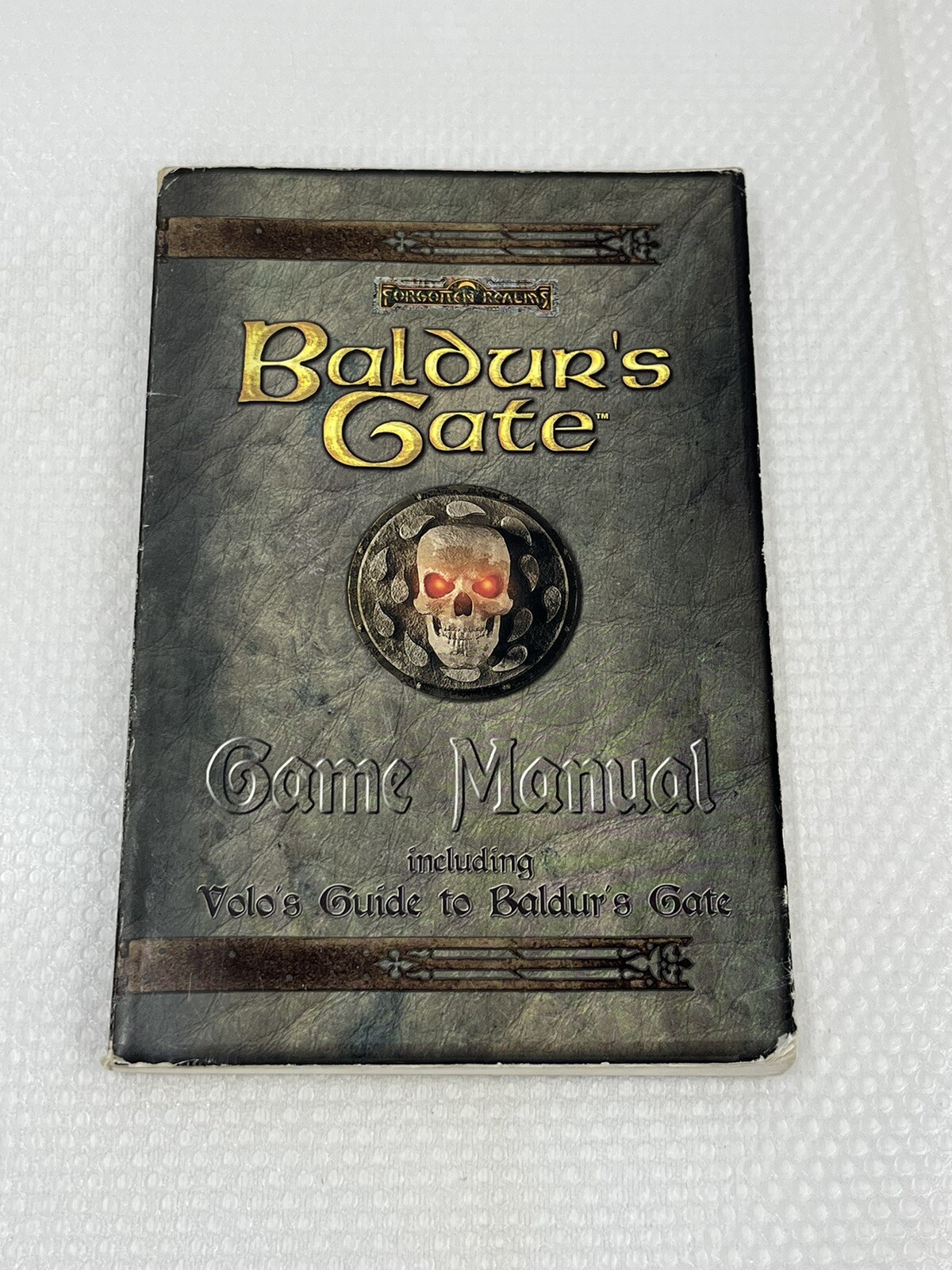 Baldur’s Gate Game Manual Baldur’s Gate PC 1998 (Manual Only)