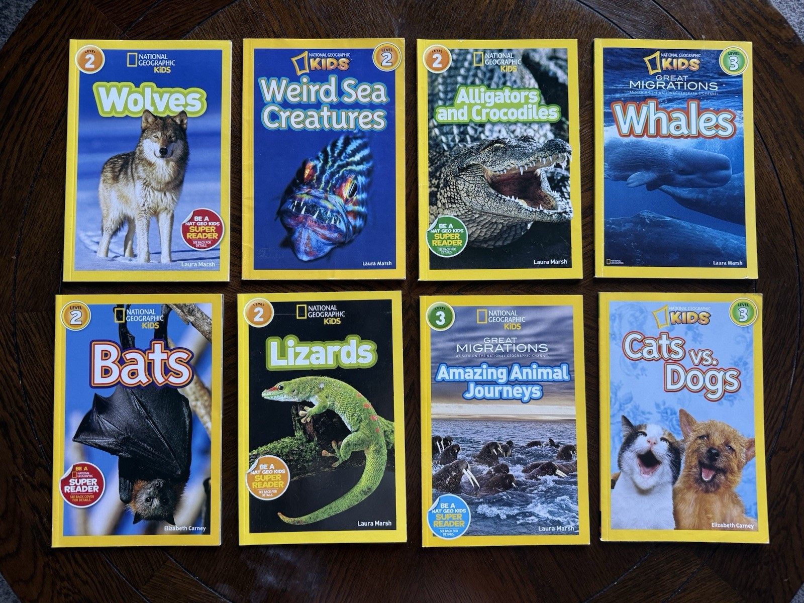 Lot Of 8 National Geographic Kids Science Readers – Level 2 & 3 – Paperback