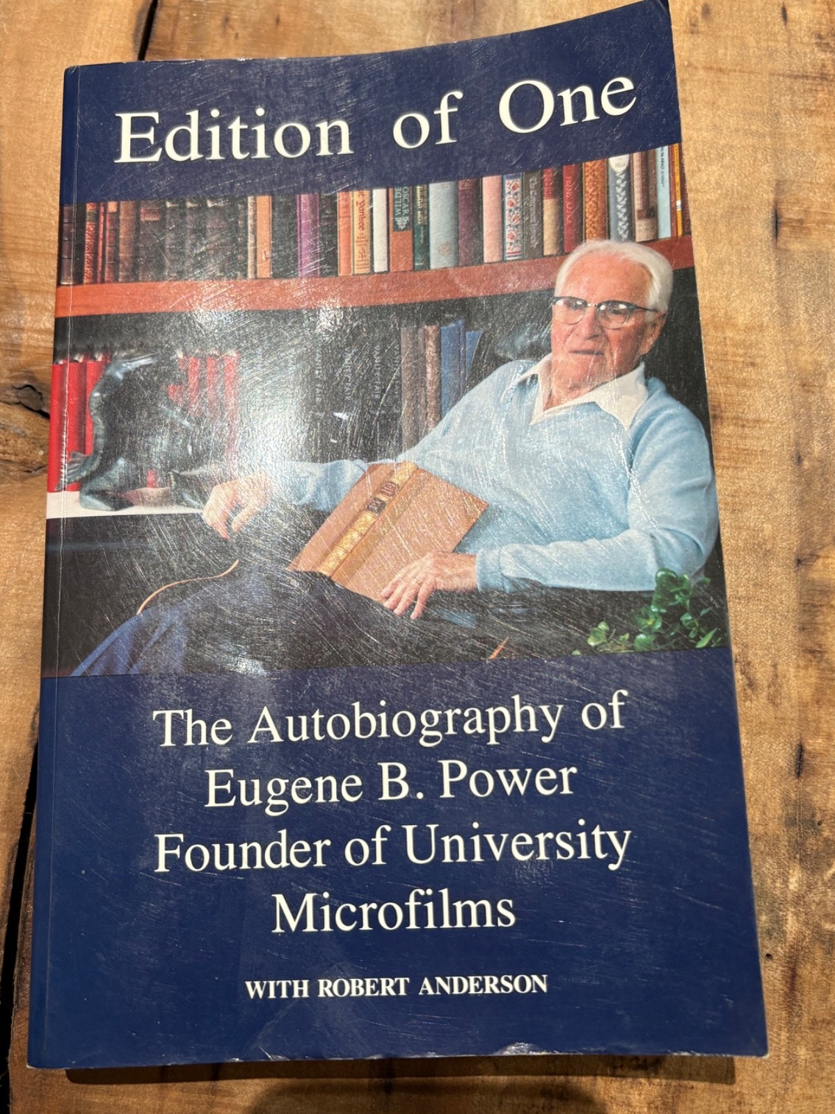 Signed 1st edition Edition Of One Trade PB Eugene B. Power Microfilm