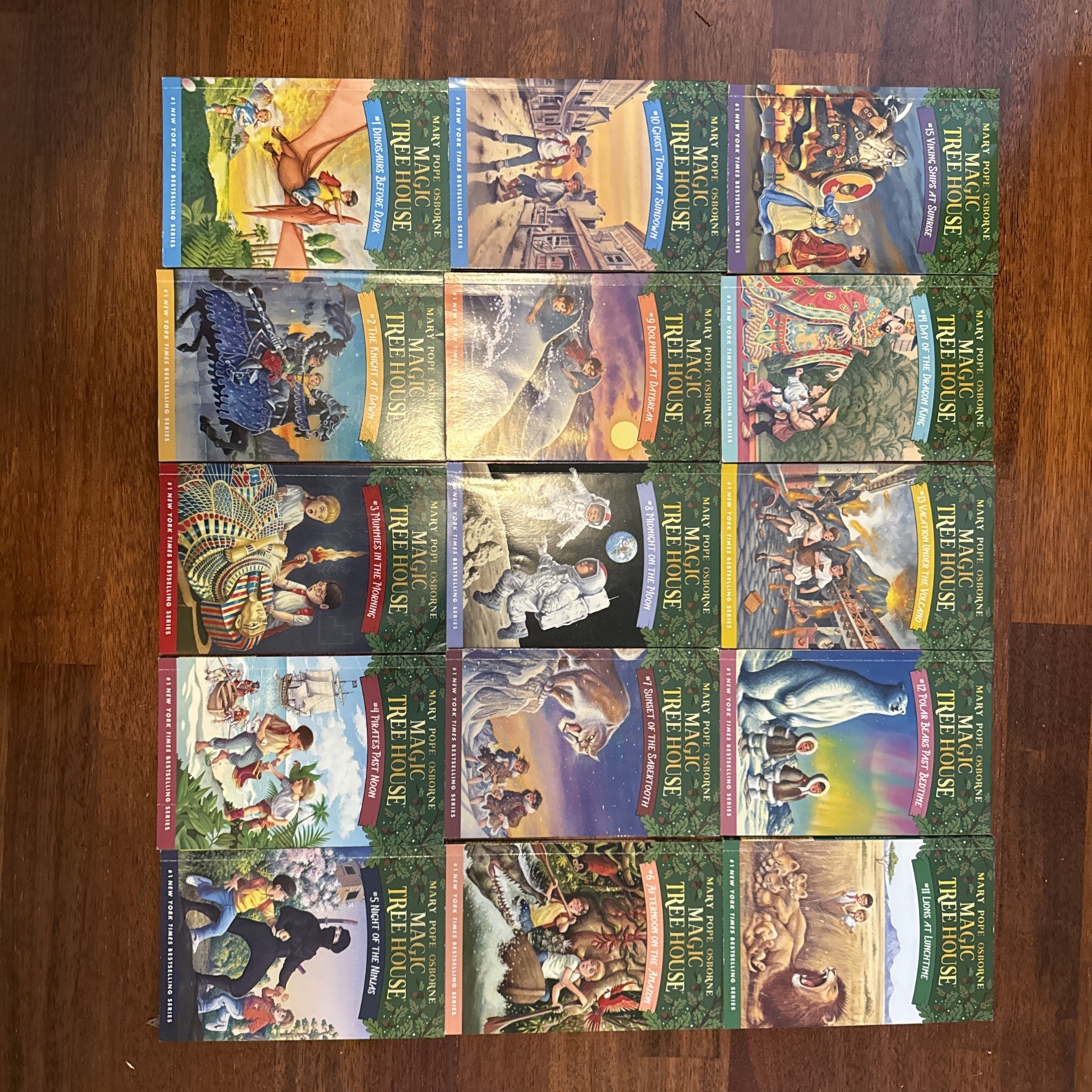 Magic Tree House Ser.: Night of the Ninjas by Mary Pope Osborne Book 1-15 Set 15
