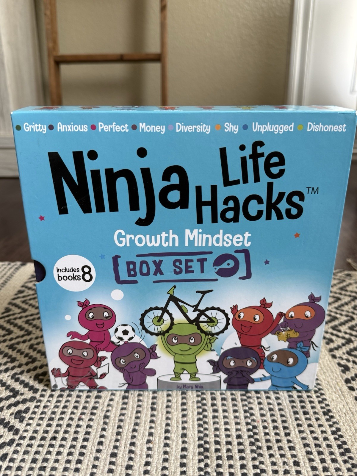 Ninja Life Hacks Growth Mindset 8 Book Box Set (Books 9-16)