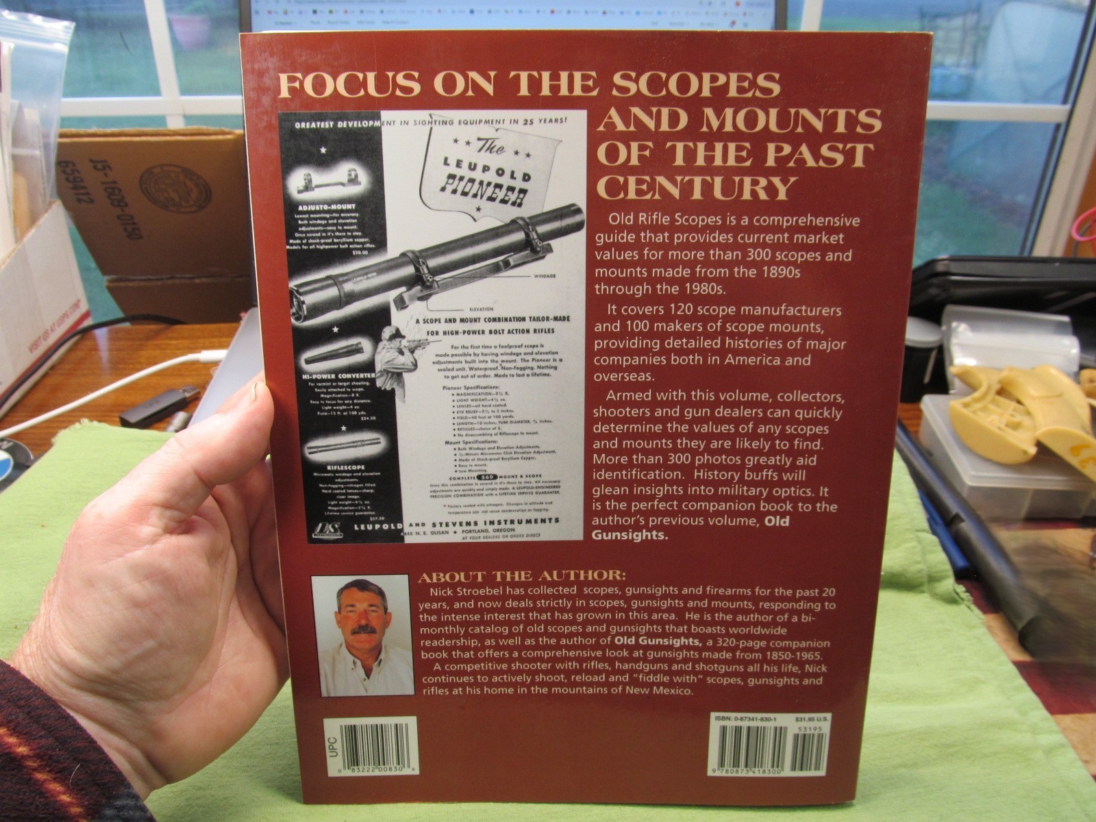 Old Rifle Scopes by Nick Stroebel – 398 pages – Paperback