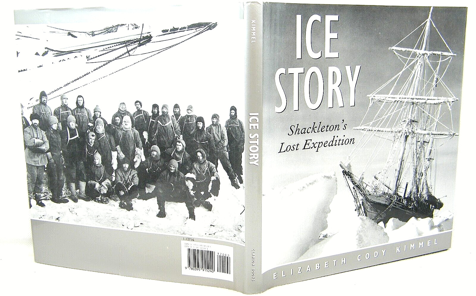Ice Story: Shackletons Lost Expedition by ELIZABETH KIMMEL HC VG ‘FLAT SIGNED’